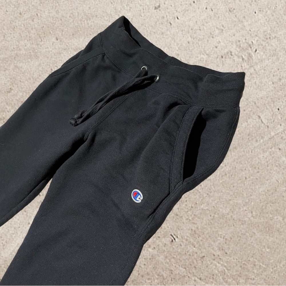 Champion Joggers Black Sweatpants - Picture 2 of 15